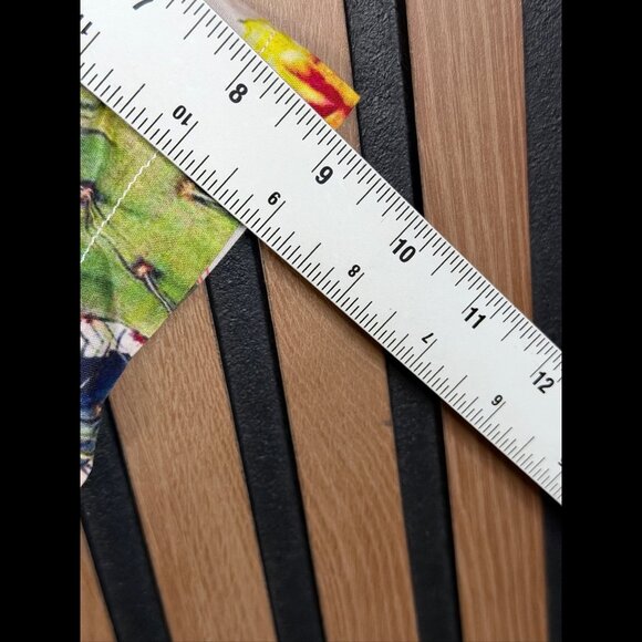 Modern Amusement Shirt Medium Womens Multicolor Short Sleeve Floral - Picture 4 of 7